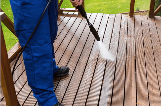 el monte deck cleaning